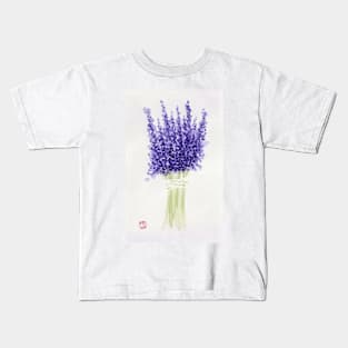 Lavender Bouquet Kids T-Shirt